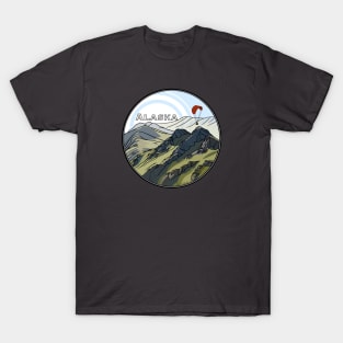 Alaskan Mountain Design T-Shirt